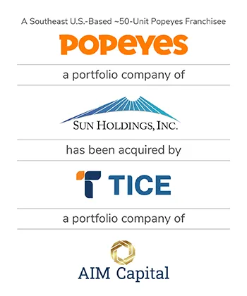 Kroll’s Consumer & Restaurant Investment Banking Practice Advised Florida Pop, LLC on Its Sale to TICE Florida Chicken Holdings, LLC