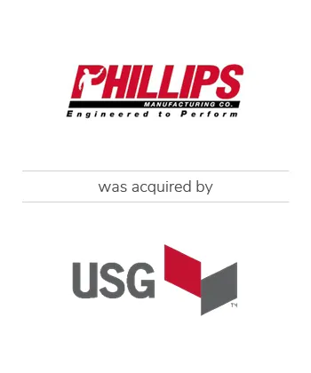 Kroll's Industrials Investment Banking Team Advised Phillips Manufacturing Co. on Its Sale to USG Corporation